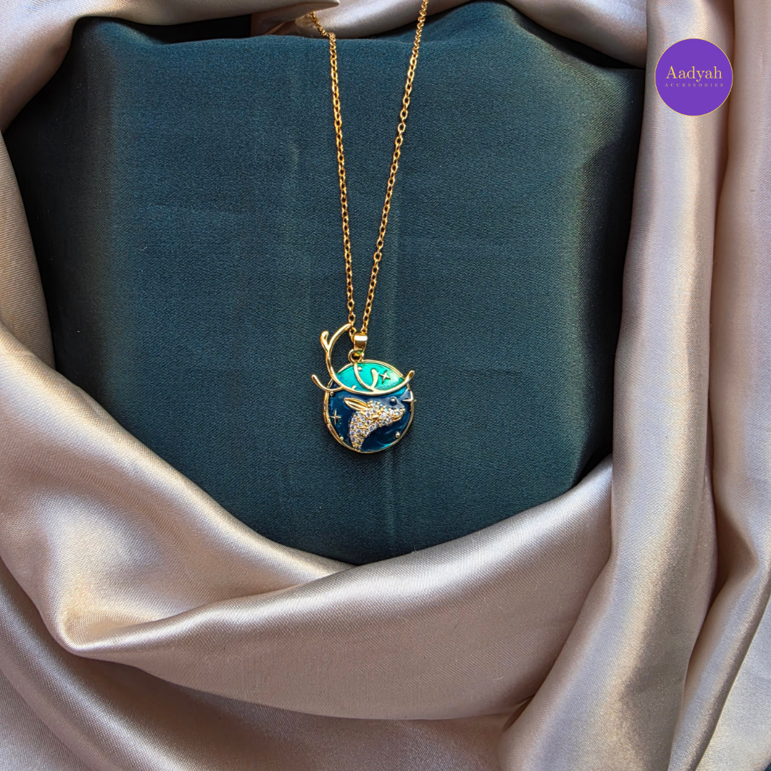 Rain-Deer Storage Anti-Tarnish pendant Chain - Gold