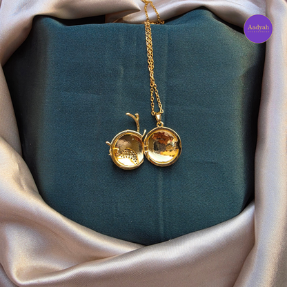 Rain-Deer Storage Anti-Tarnish pendant Chain - Gold