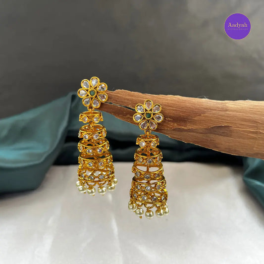 Sprial Jhumkas - Multi