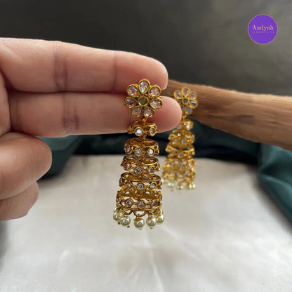 Sprial Jhumkas - Multi
