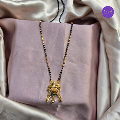 Temple AD Mangalsutra - Green