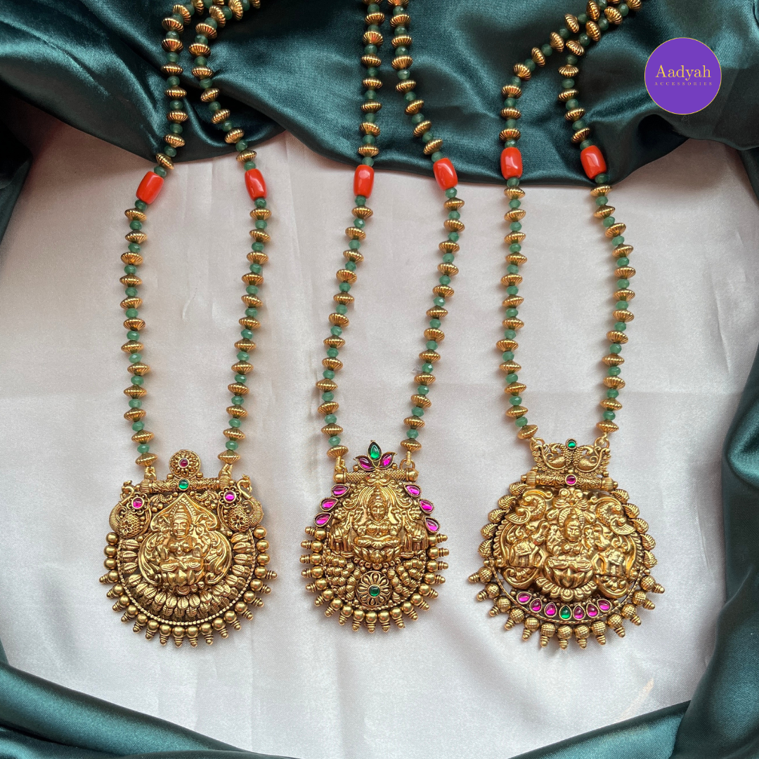 Temple Beaded Haram Set