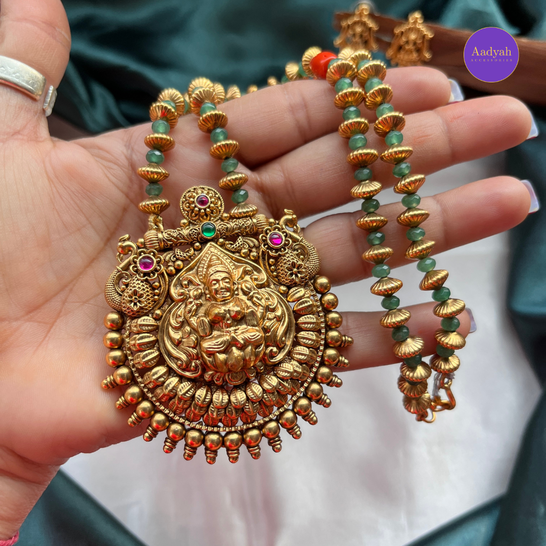 Temple Beaded Haram Set