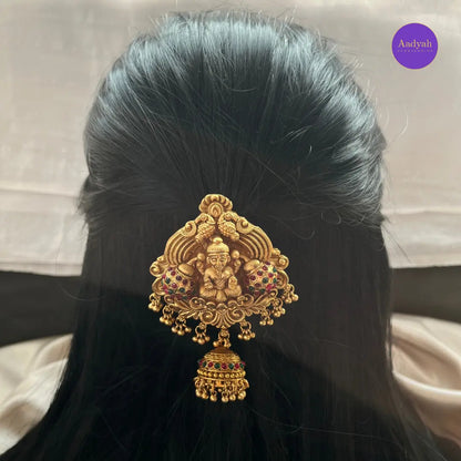 Temple U Hair Pin - Multi Stone