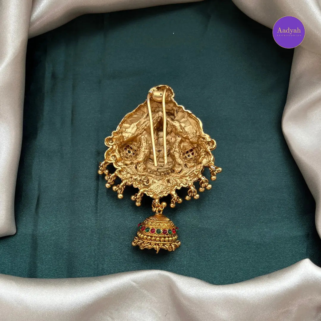 Temple U Hair Pin - Multi Stone