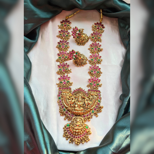 Temple Lotus Haram Set - Multi