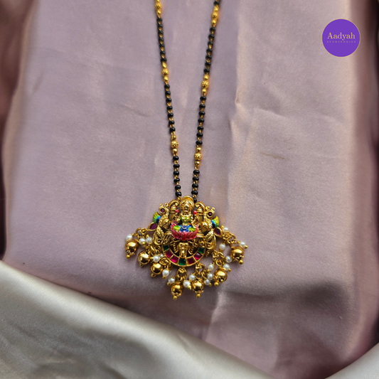 Temple Mangalsutra - Meenakari