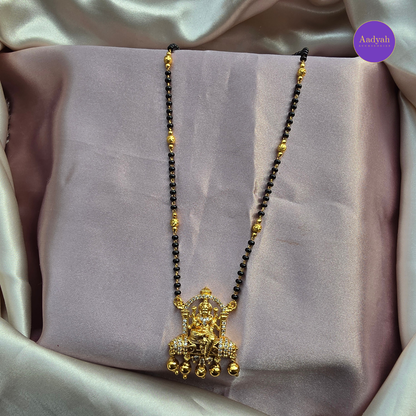 Temple Mangalsutra - White