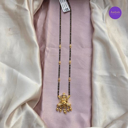 Temple Mangalsutra - White