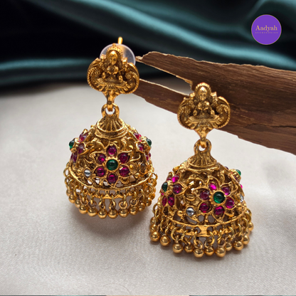 Temple Necklace Set - Gold