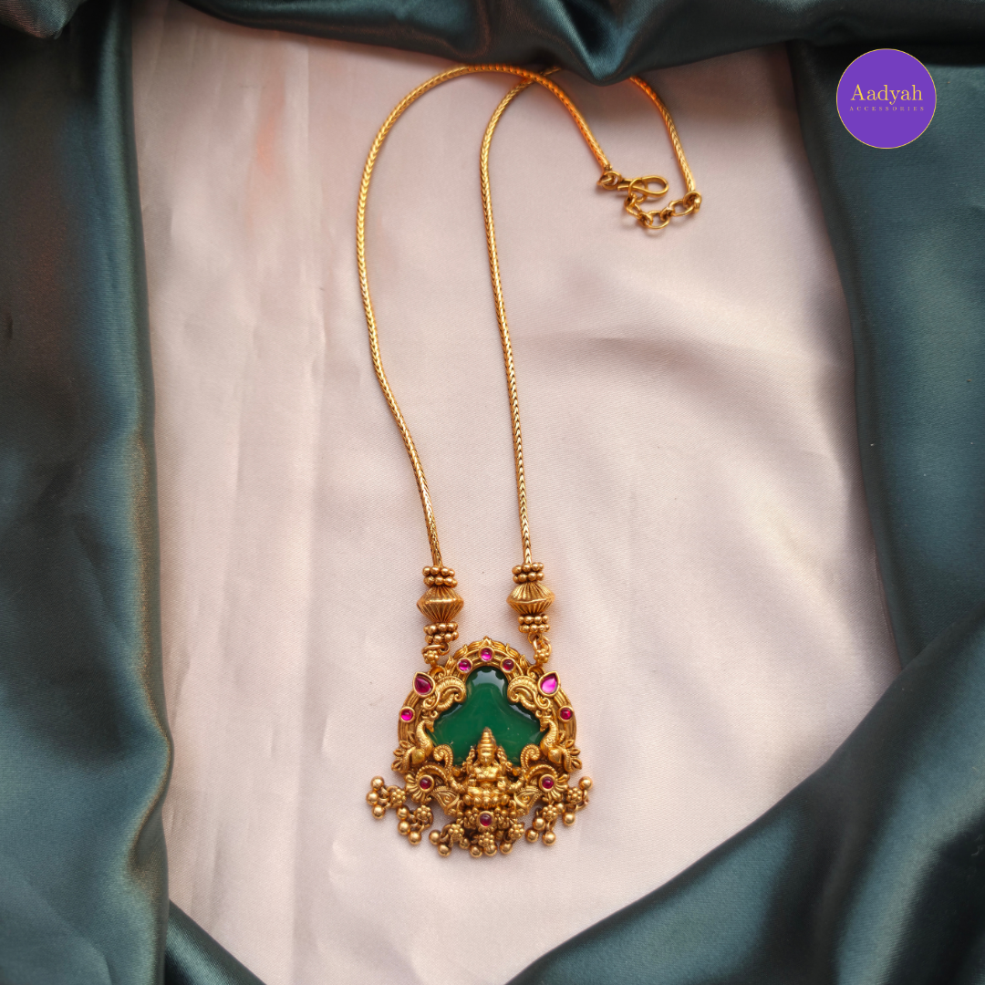 Temple Palaka Pendant Chain
