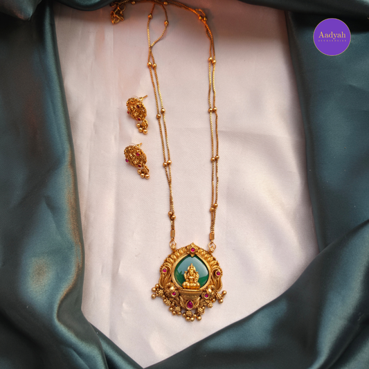 Temple Palaka Pendant Chain