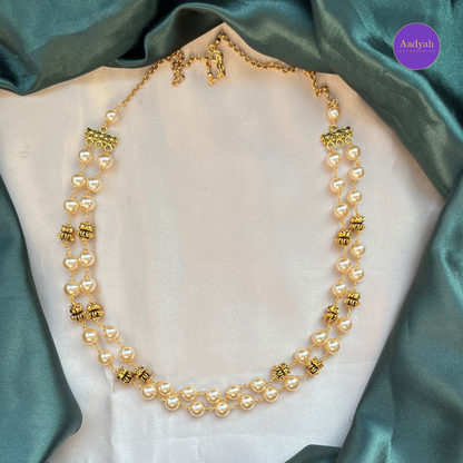 Two Layer Beaded Haram