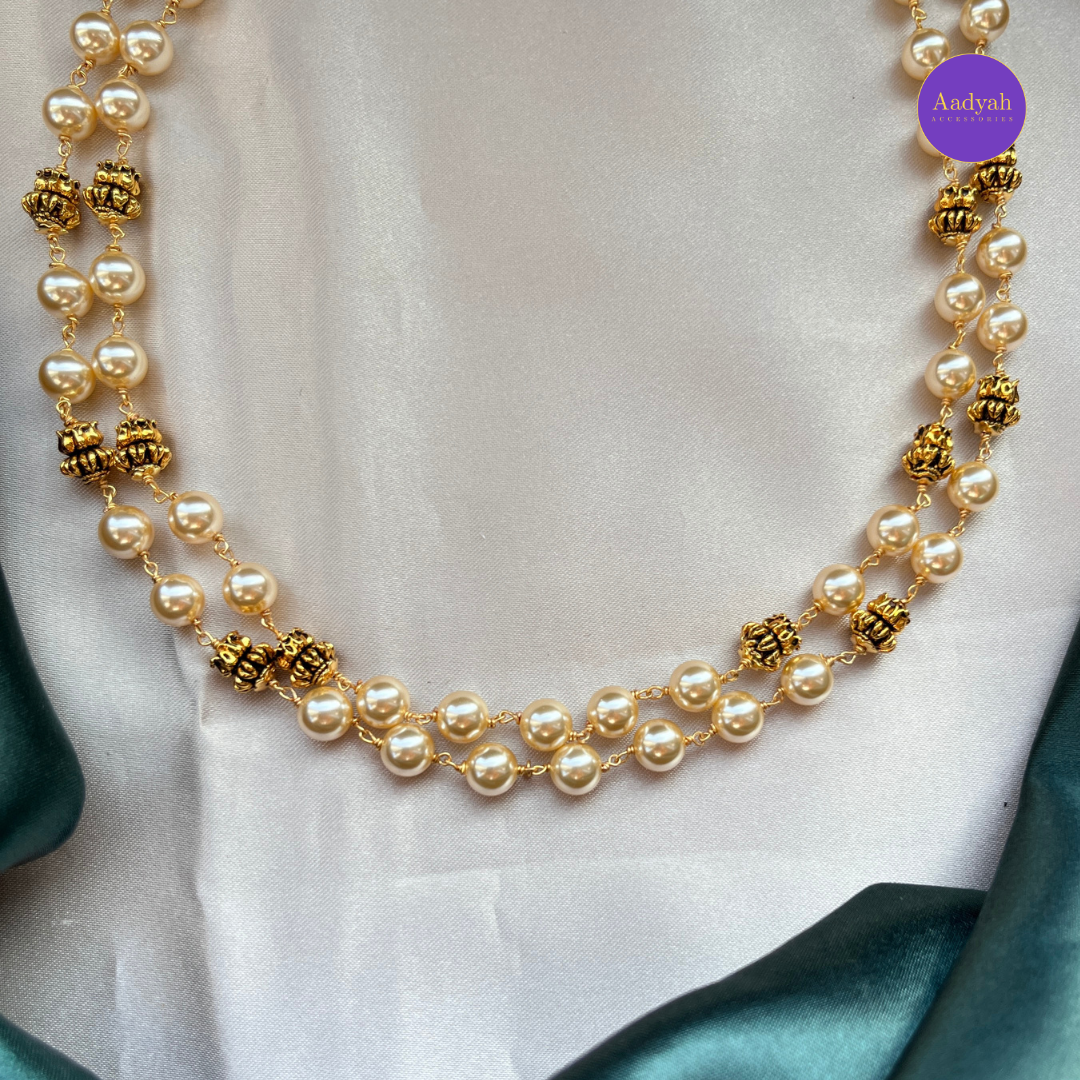 Two Layer Beaded Haram