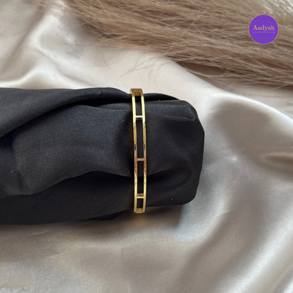 Anti-Tarnish Stone Studded Korean Bangle - Small Size