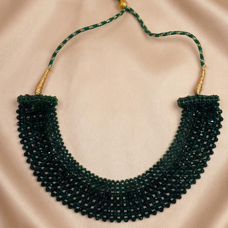 Hydro Crystal Beads Choker Necklace