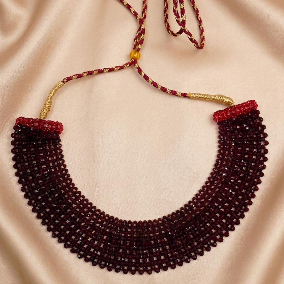 Hydro Crystal Beads Choker Necklace