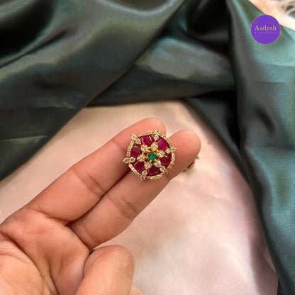 Yutika  Stud - Pink