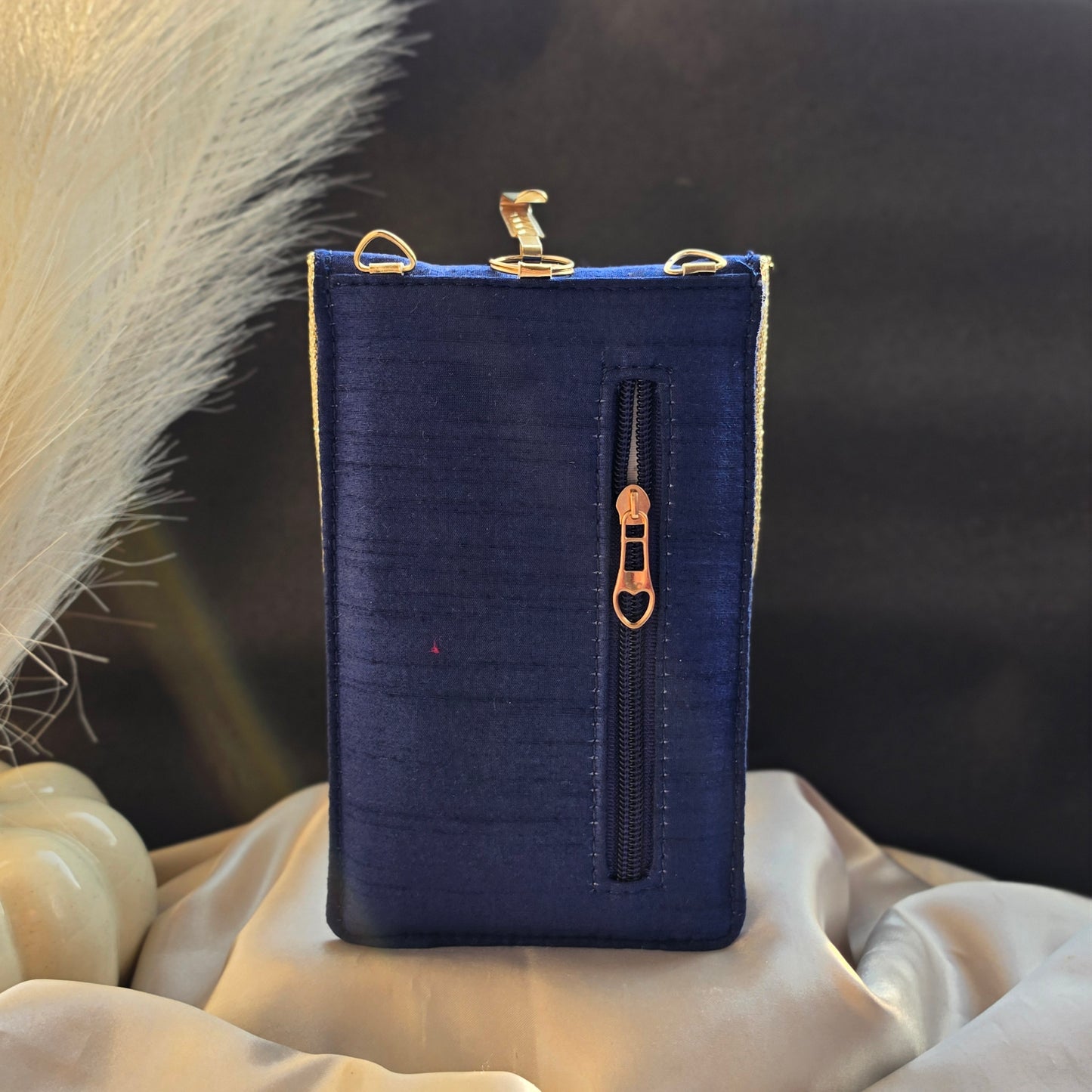 Mobile Pouch - Hand Embroidery