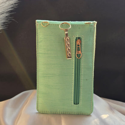 Mobile Pouch - Hand Embroidery