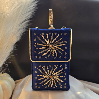 Mobile Pouch - Hand Embroidery