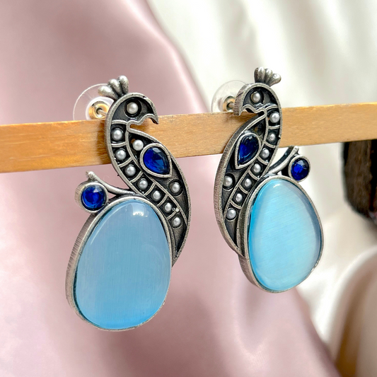 Mor( Peacock) Colour Pop Earrings