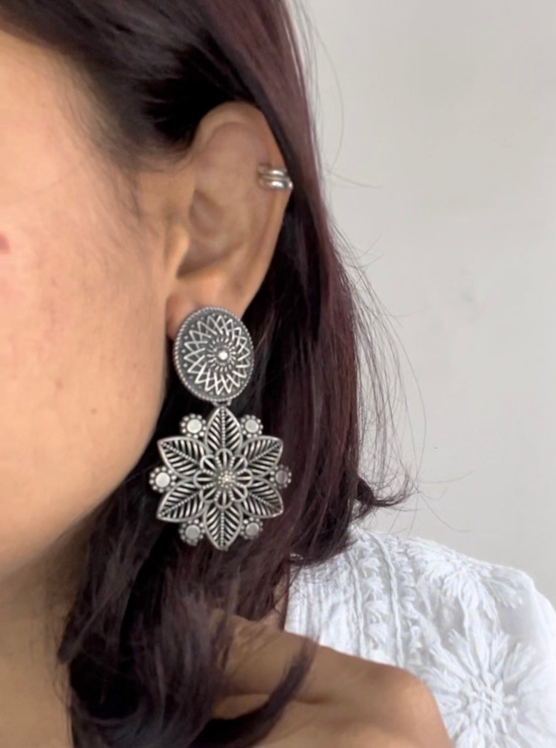 Warli Art Earrings