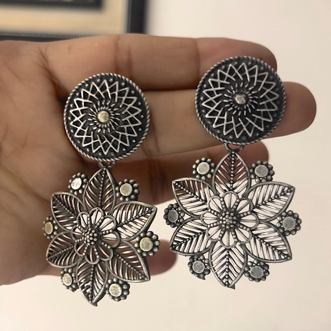 Warli Art Earrings