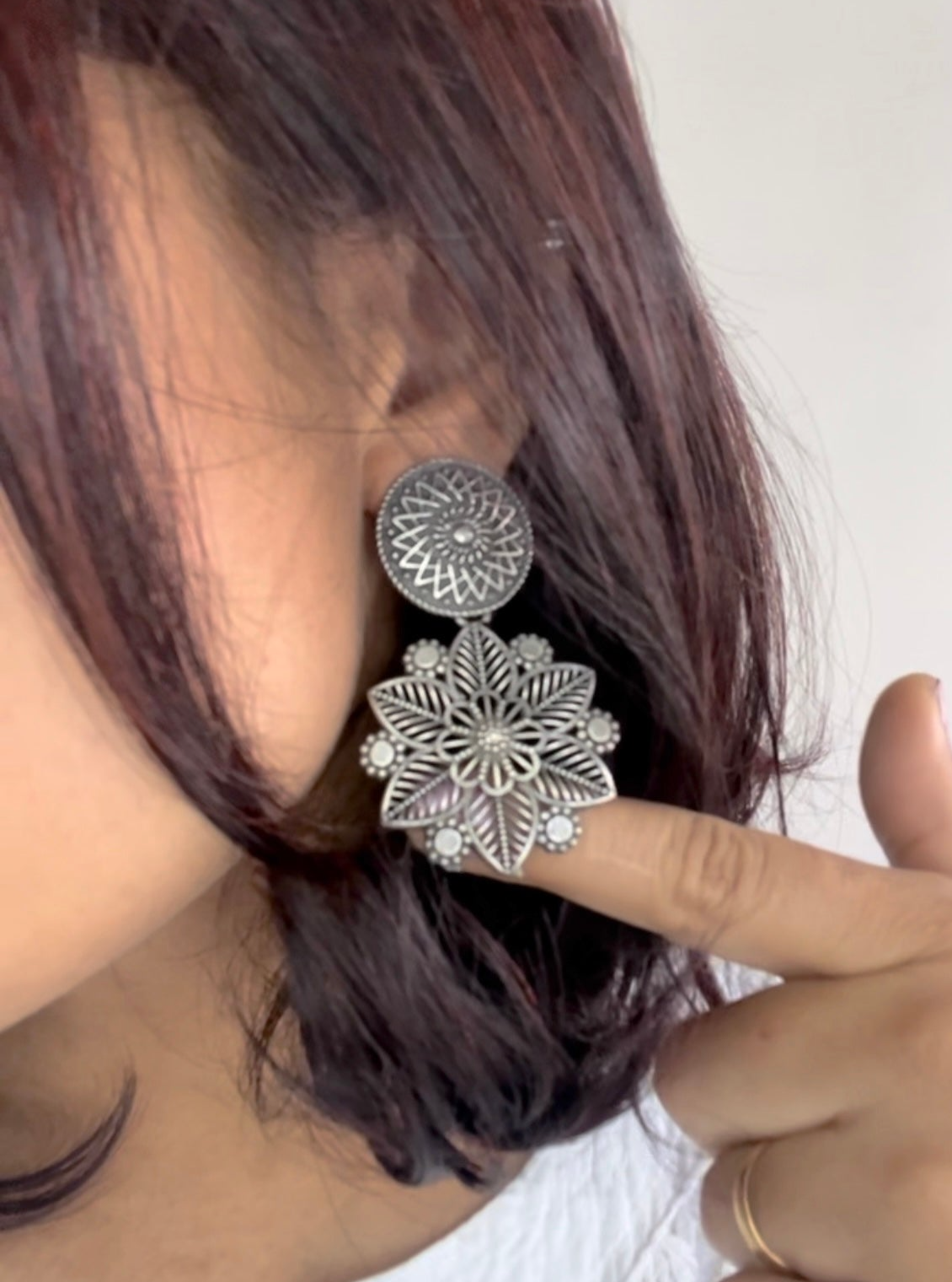 Warli Art Earrings